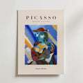 Picasso Femme Abstraite – stilfullt konsttryck från Bozetto, tryckt på matt finpapper