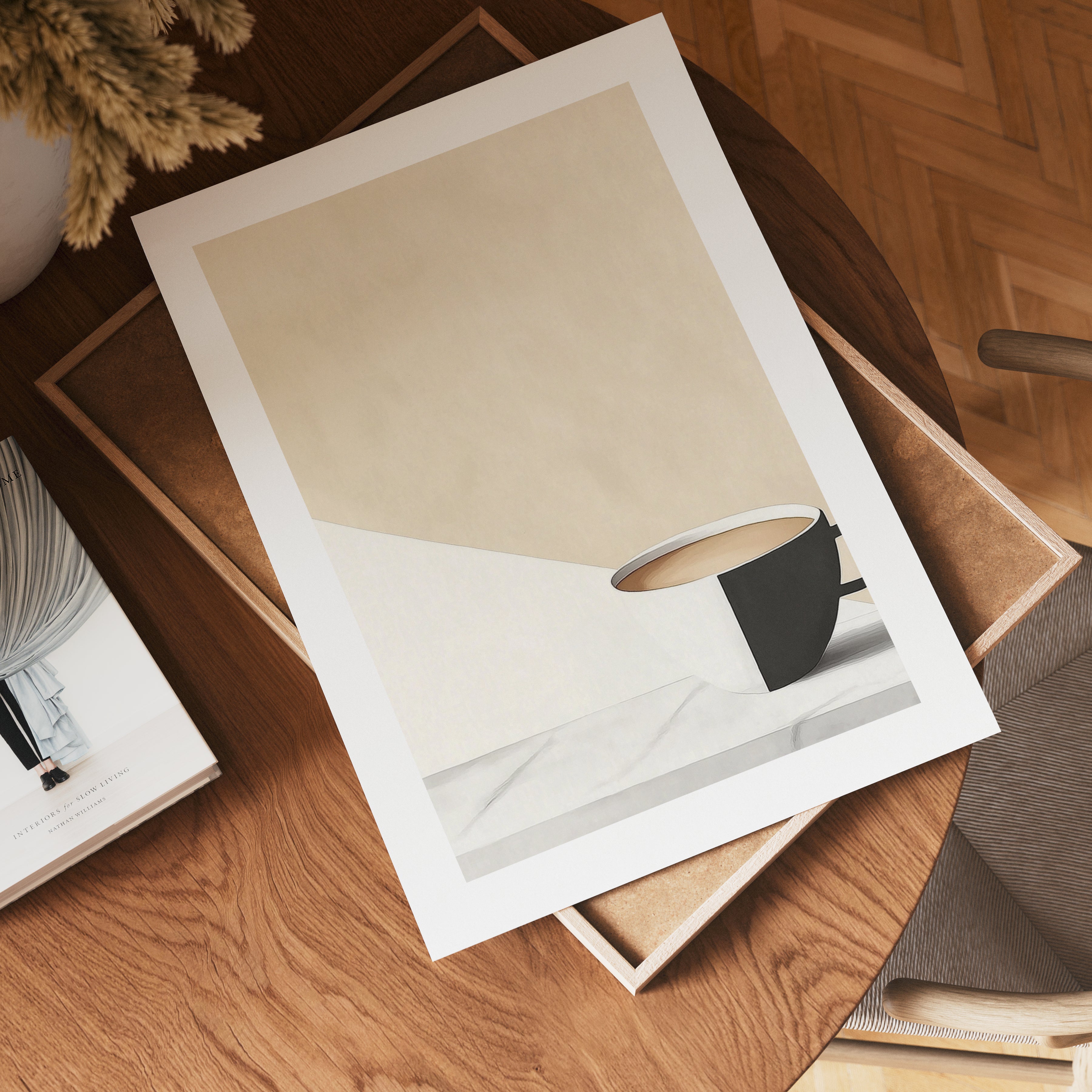 Morning Coffe Harmony Poster – poster väggdekoration