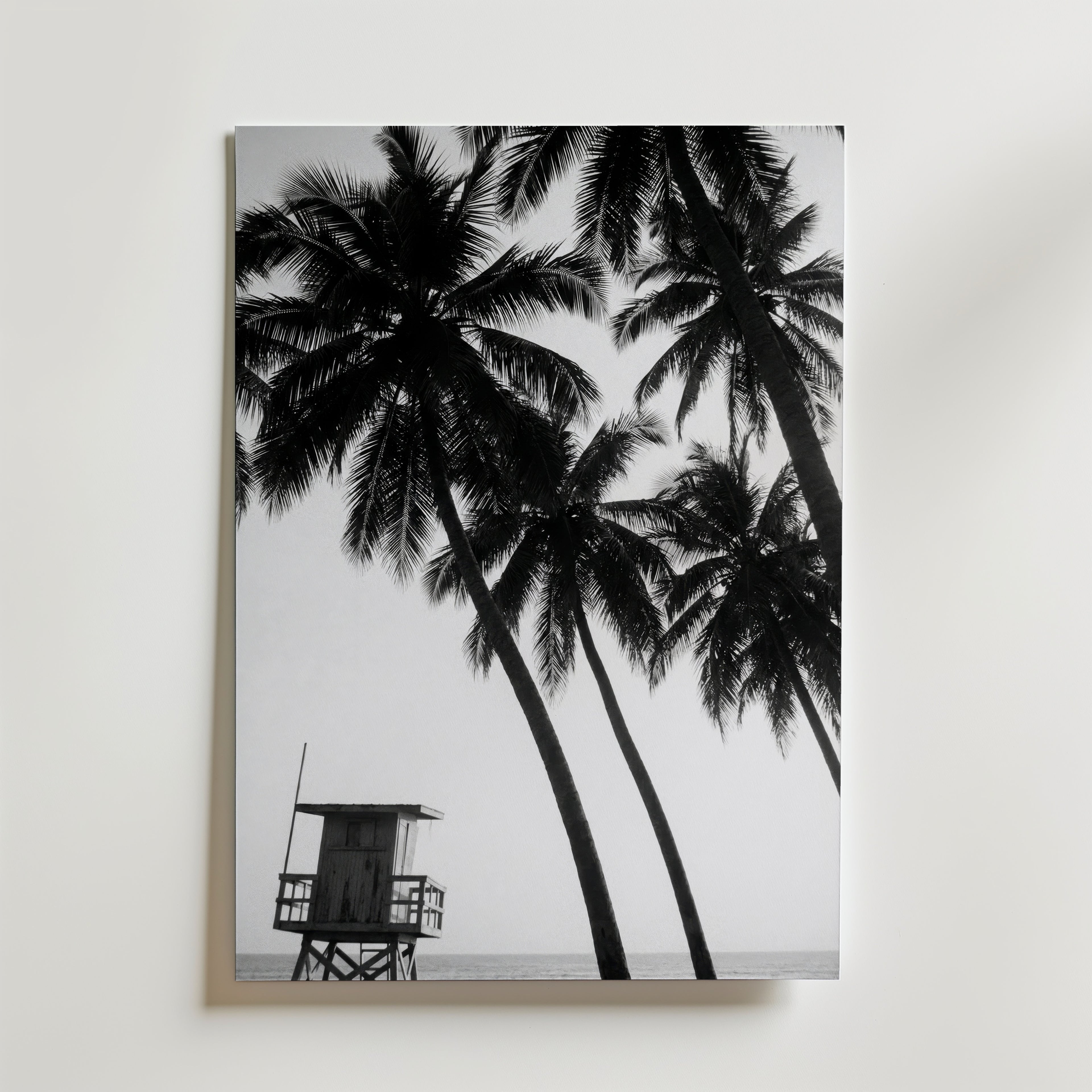Coastal Noir Escape Poster – utan passepartout