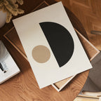 Half Moon Balance Poster