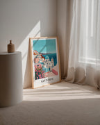 The Santorini Poster