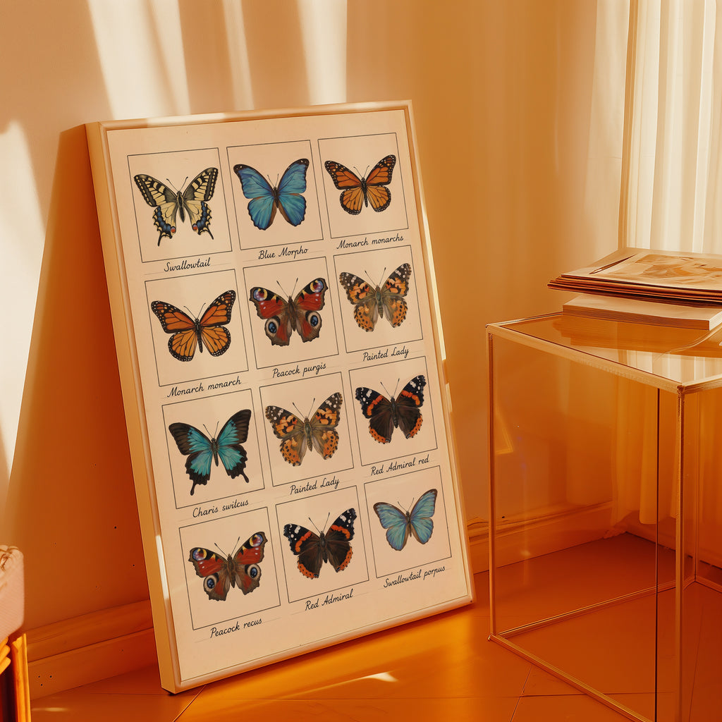 Butterfly Grid Poster – i rum 2