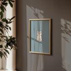 Bathroom Cat Poster – i rum 3