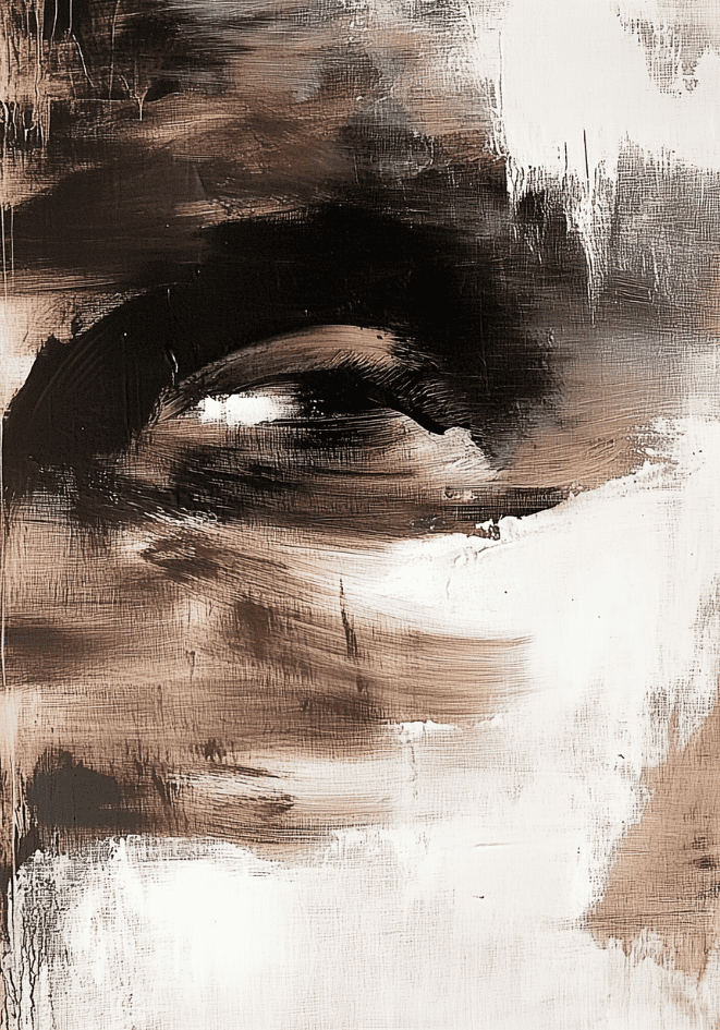 Silent Eye Poster – poster väggdekoration