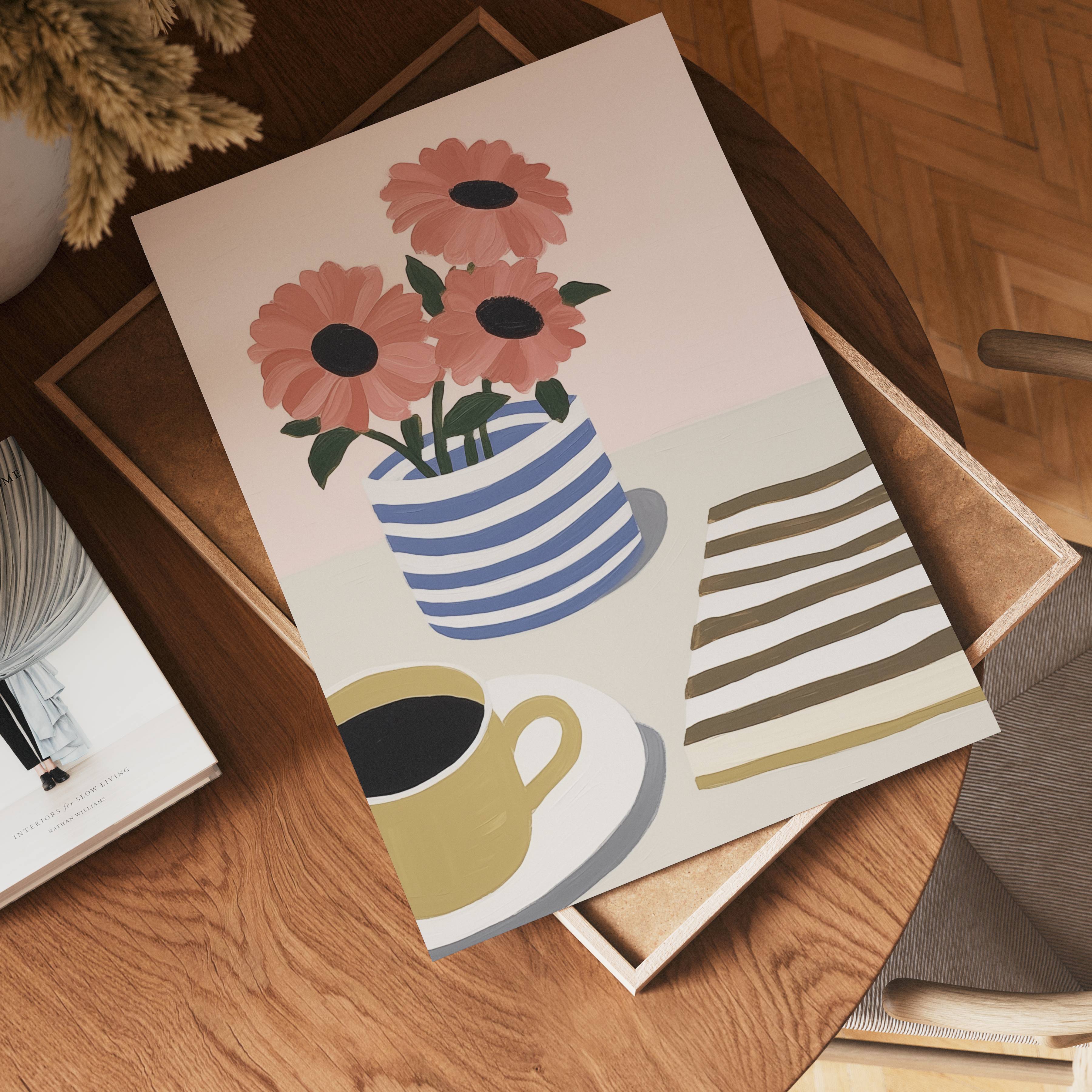 Morning Bloom Poster – poster på vägg inredning