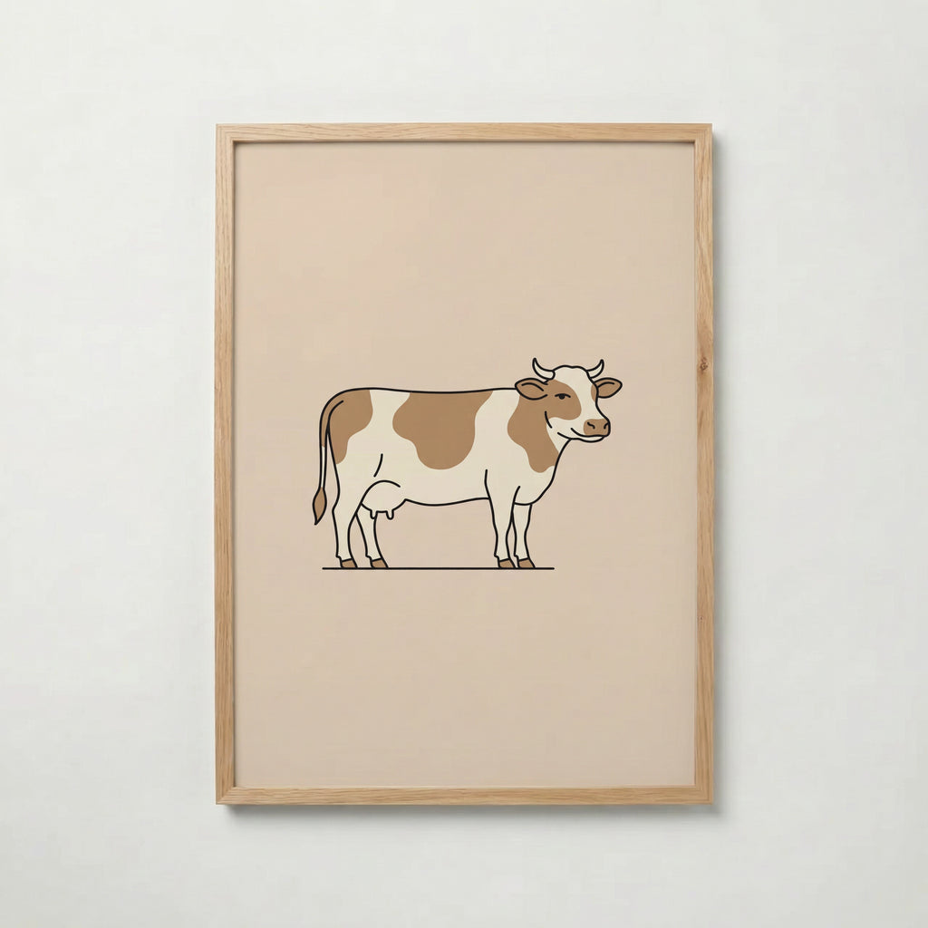 Bathroom Cow Poster – ekram