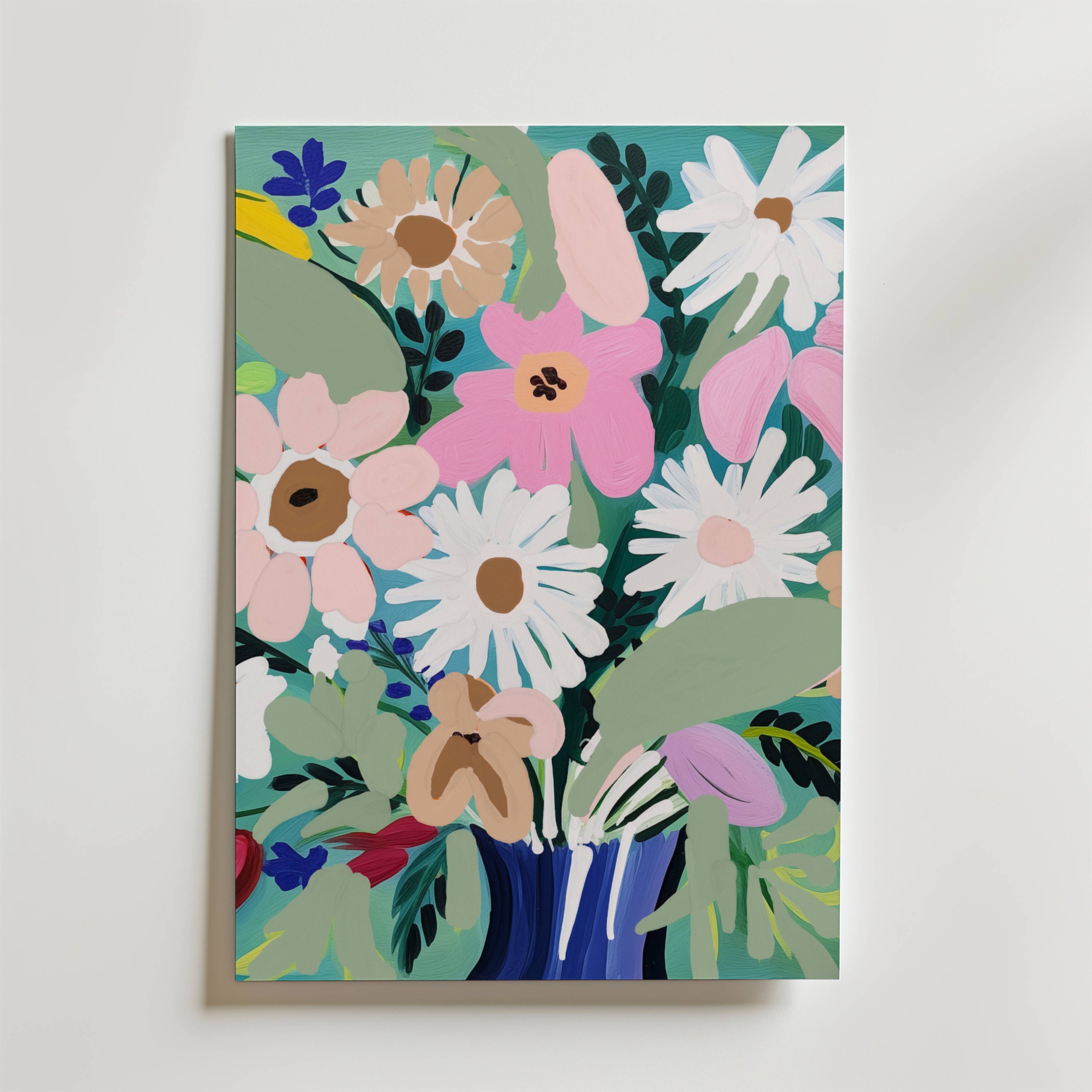 After the Rain Poster – En bukett av färg och stillhet, fångad i ögonblicket mellan sommar och dröm.