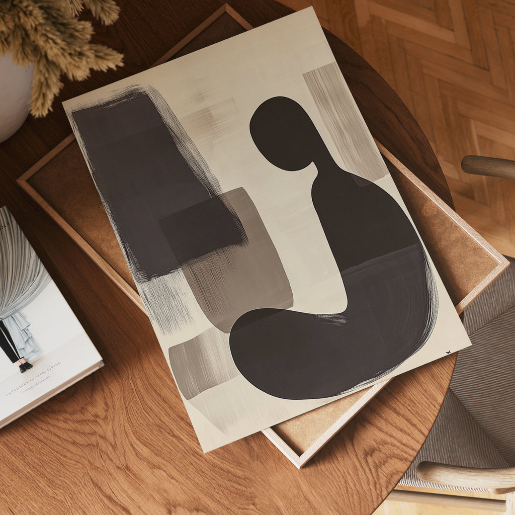 Abstract Solitude Poster – poster väggdekoration