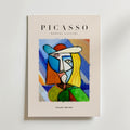 Picasso Abstract Femme – stilfullt konsttryck från Bozetto, tryckt på matt finpapper