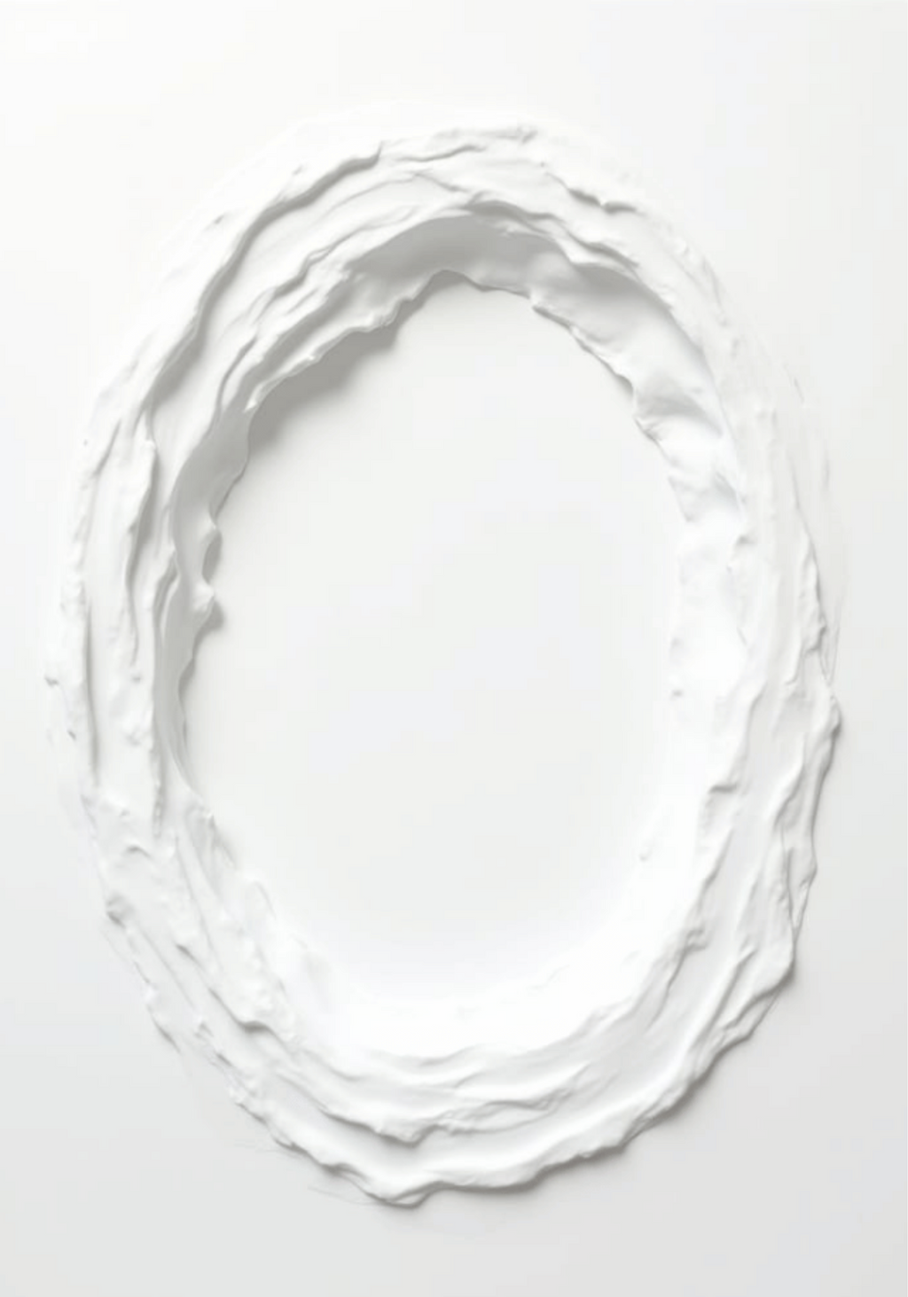 Abstract White Movement No.3 Poster – poster väggdekoration