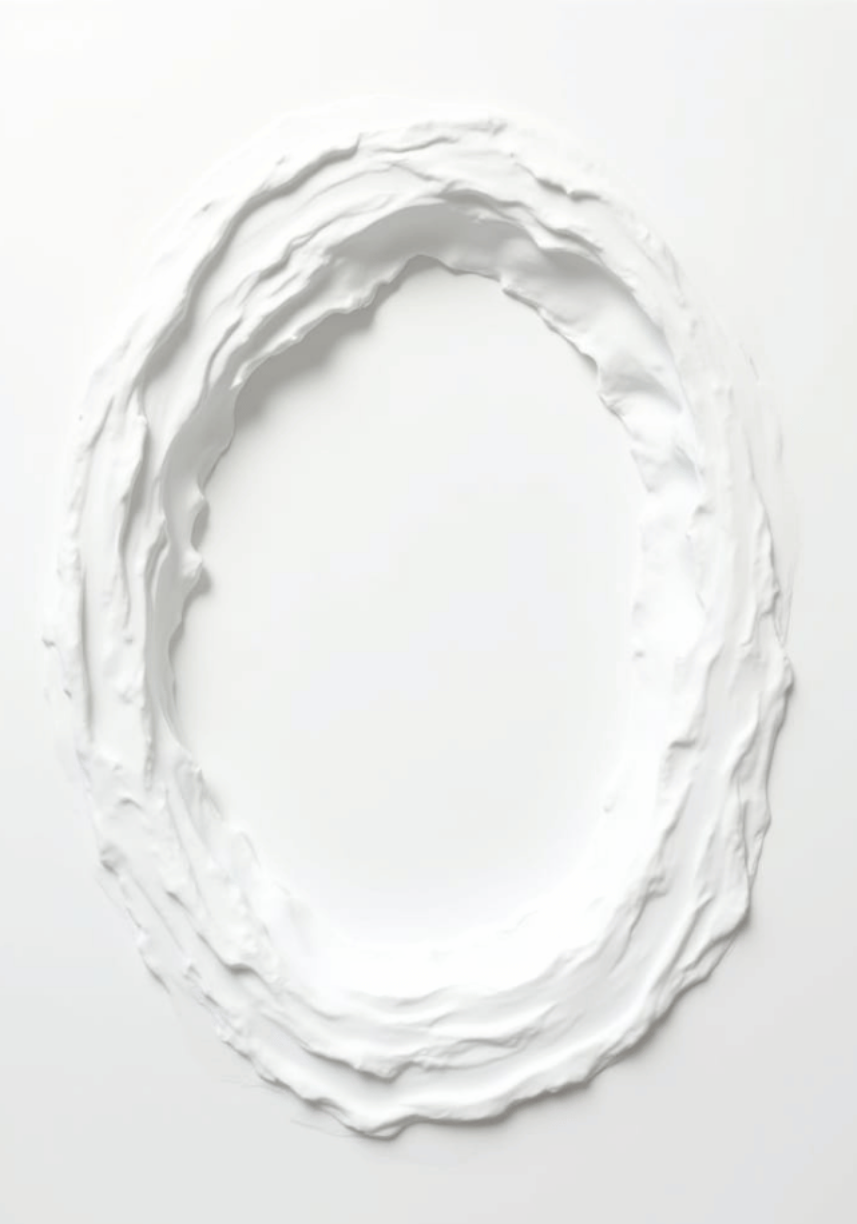 Abstract White Movement No.3 Poster – poster väggdekoration