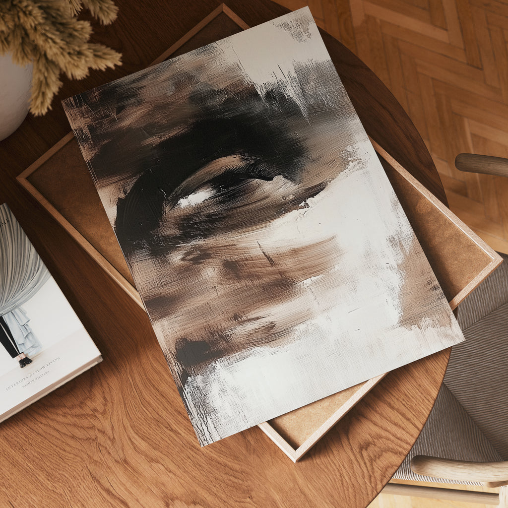 Silent Eye Poster – poster väggdekoration
