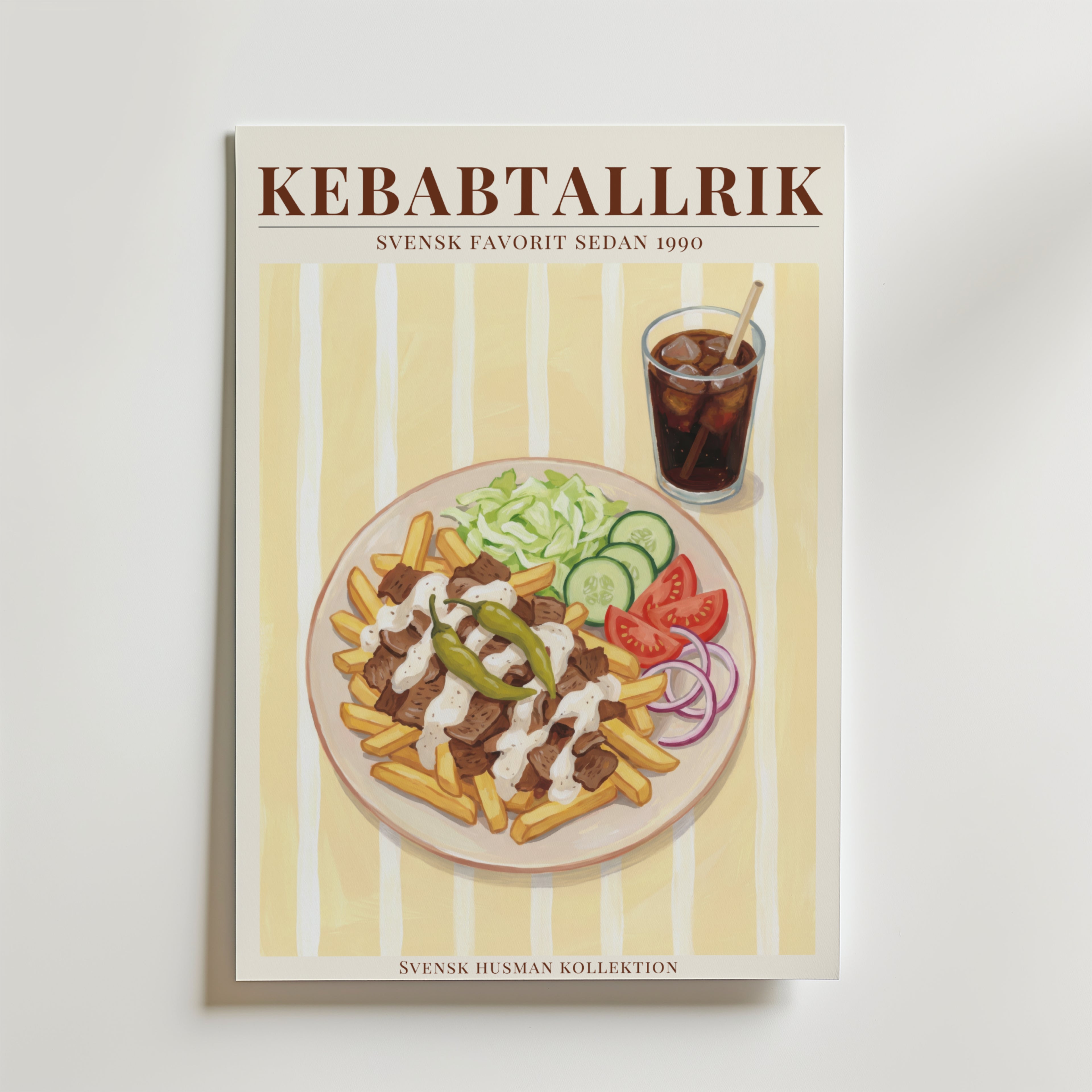 Bundle 4-pack Svenska Smaker Collection – kuraterad postercollection som lyfter hemmet hos Bozetto