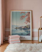 Spring Light Over Geneva Poster