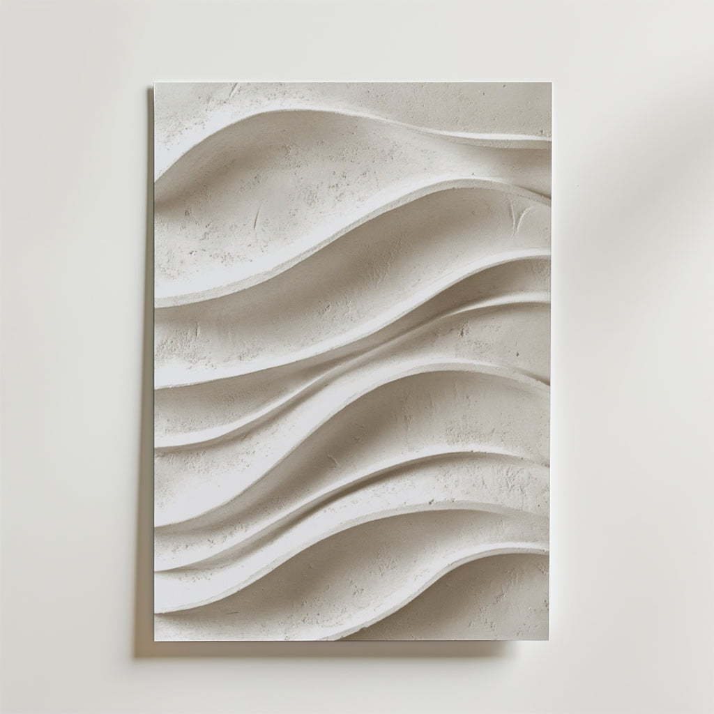 Flowing Silence Poster – Upplev en harmonisk fusion av elegans och lugn med vår Flowing Silence Poster .