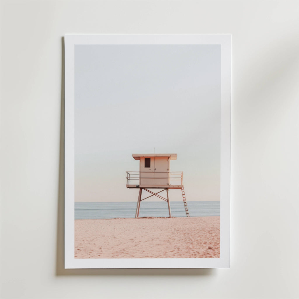 Coastal Watchtower Poster