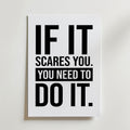 Storleksguide för If It Scares You – välj din favoritstorlek och beställ hos Bozetto