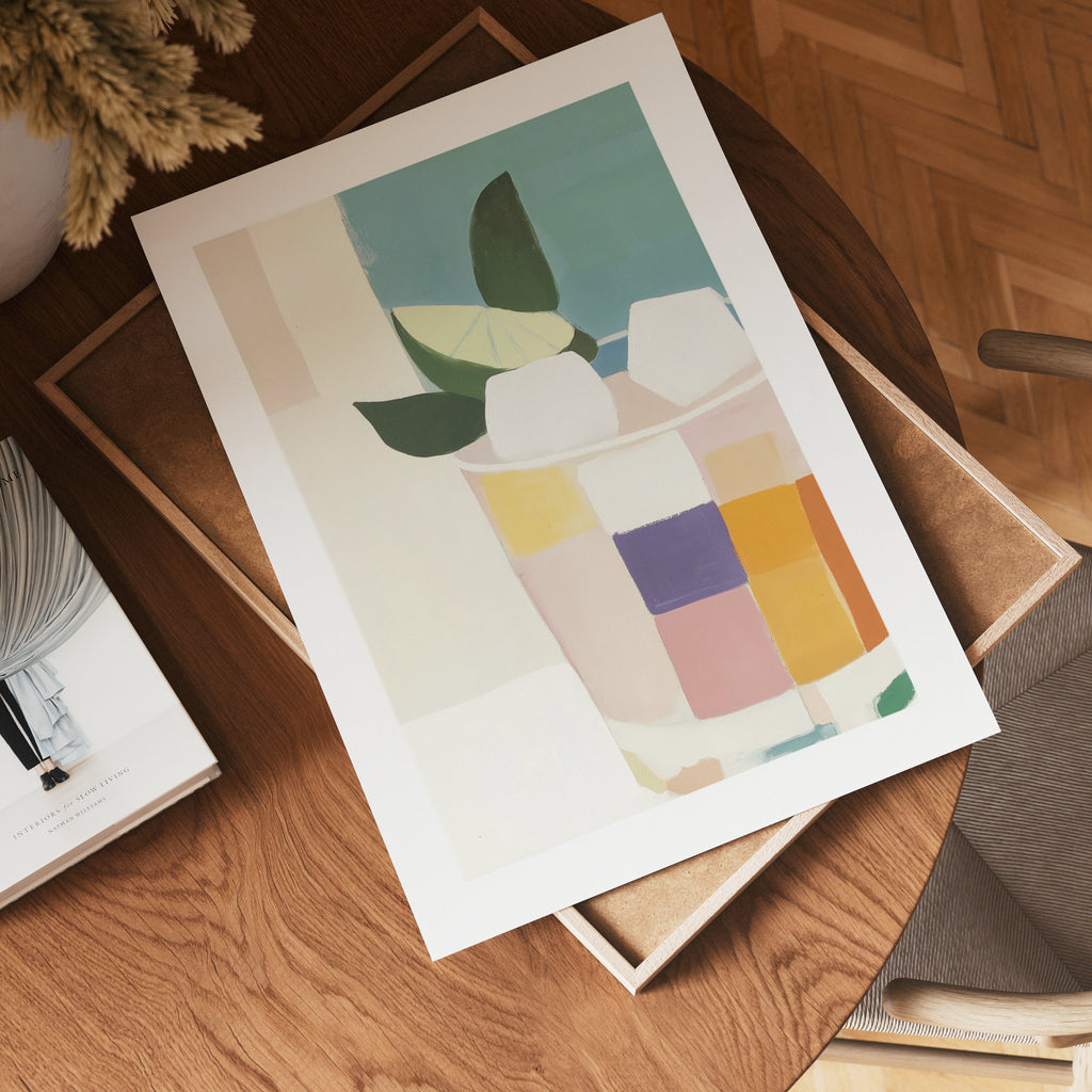 Colorful Drink Poster