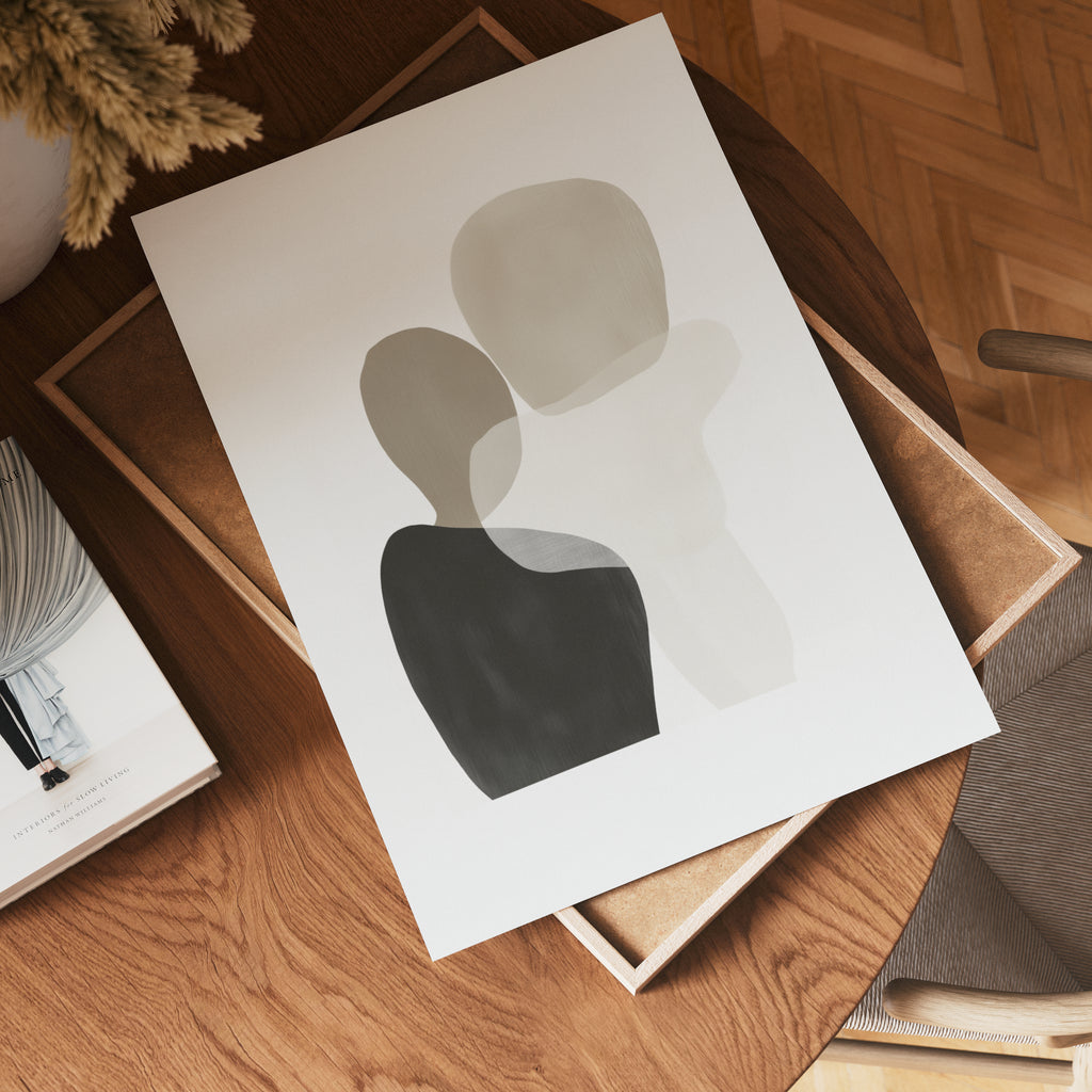 Subtle Figures in Motion Poster