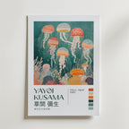 Yayoi Kusama Floating Jellyfish Garden Poster