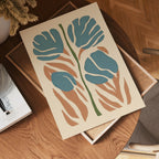 Abstract botanical Poster