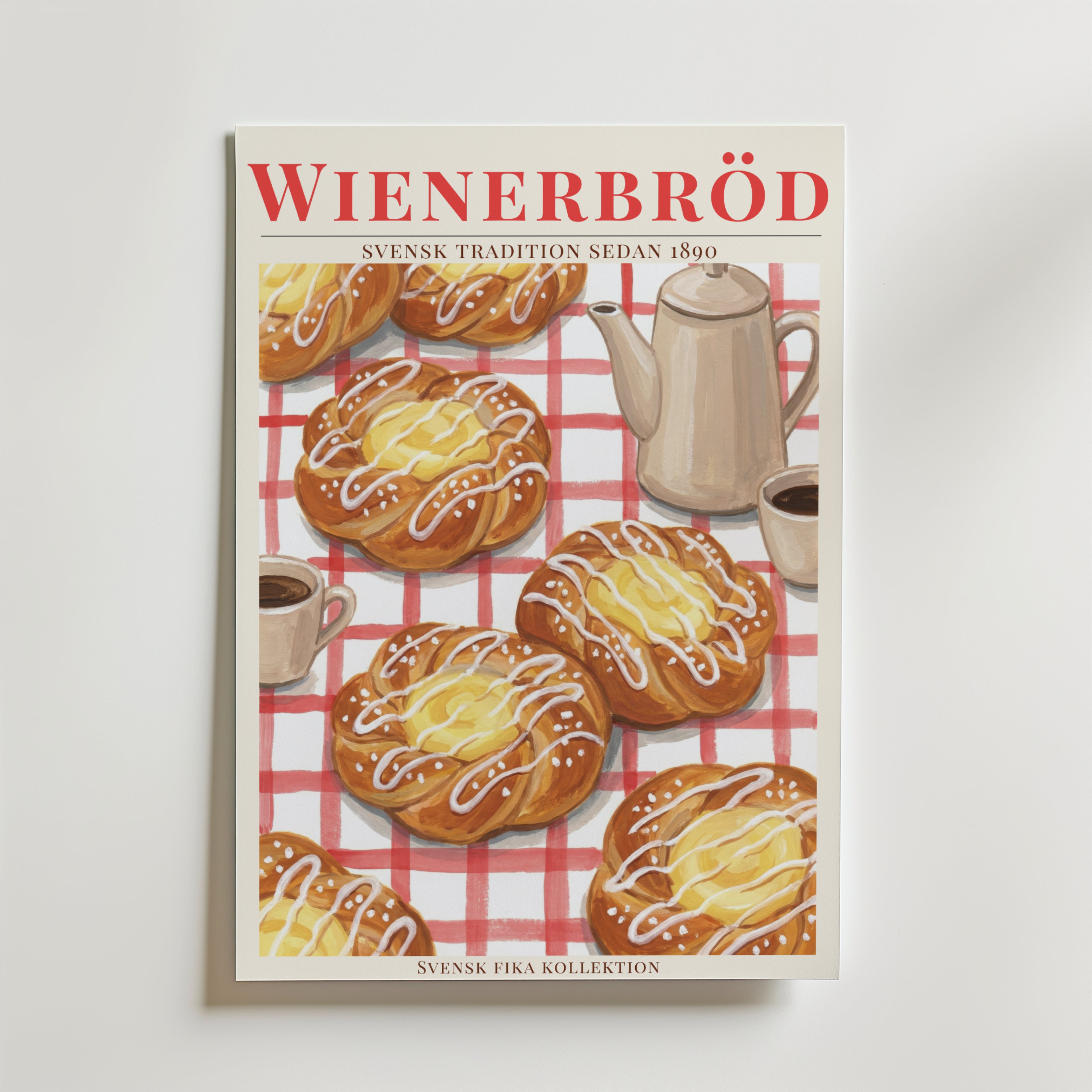 Bundle 4-pack Svenska Smaker Collection – kuraterad postercollection som lyfter hemmet hos Bozetto