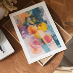 Abstract Harvest Poster