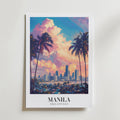 Golden Hour Over Manila Poster
