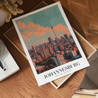 Johannesburg In The Sun Poster