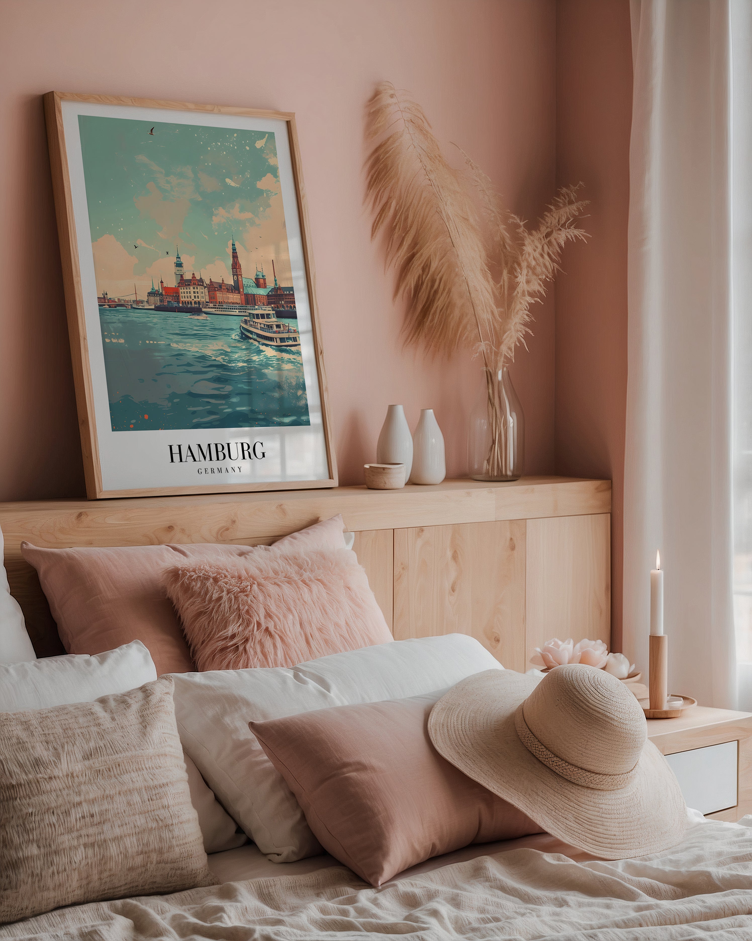 Sails Of Hamburg Poster