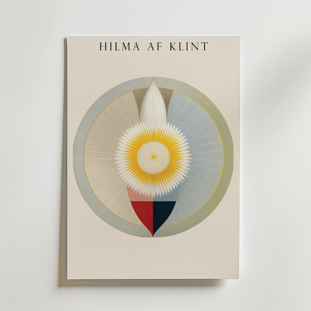Bundle 2-pack Hilma Af Klint Cosmic Harmony – poster väggdekoration