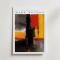 Red Over Rust Mark Rothko – stilfullt konsttryck från Bozetto, tryckt på matt finpapper