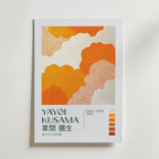 Yayoi Kusama Amber Flow Poster