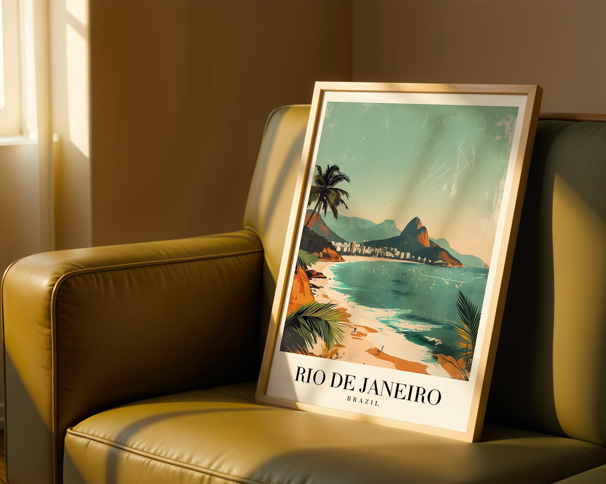 Rio De Janeiro By The Sea Poster