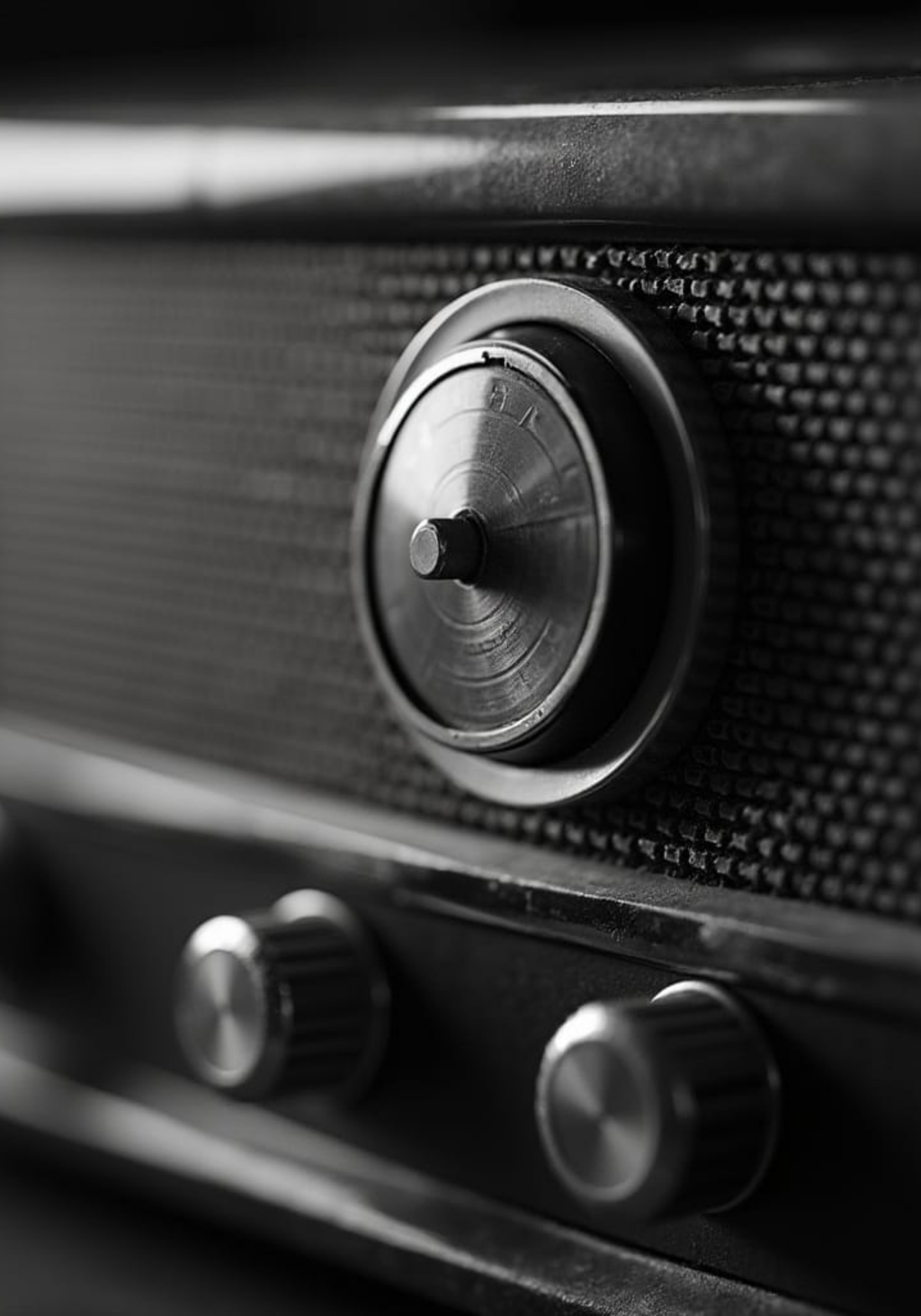 Old Fashioned Radio Poster