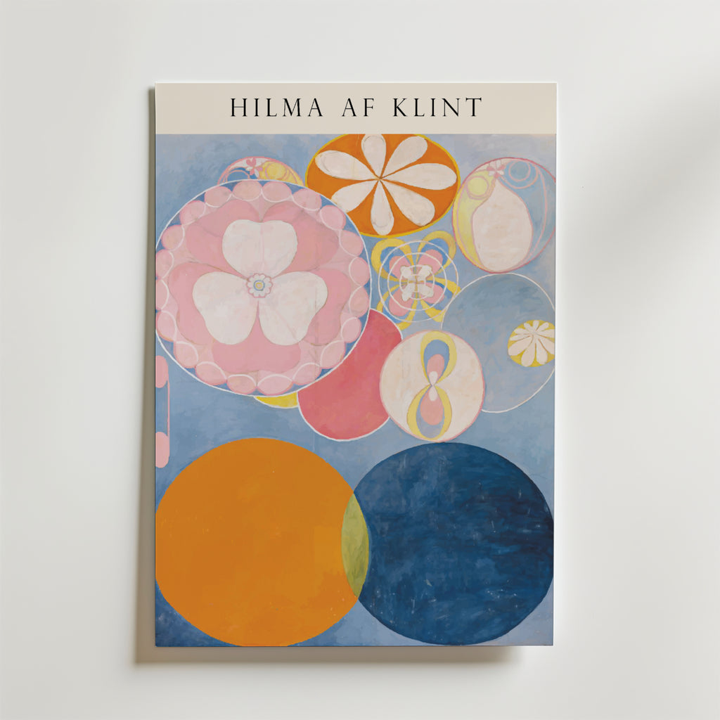Bundle 2-pack Hilma Af Klint Spiritual Abstraction – poster väggdekoration