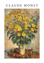 Claude Monet Bouquet Of Sunflowers Poster