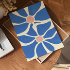 Happy Blue Flower No.2 Poster