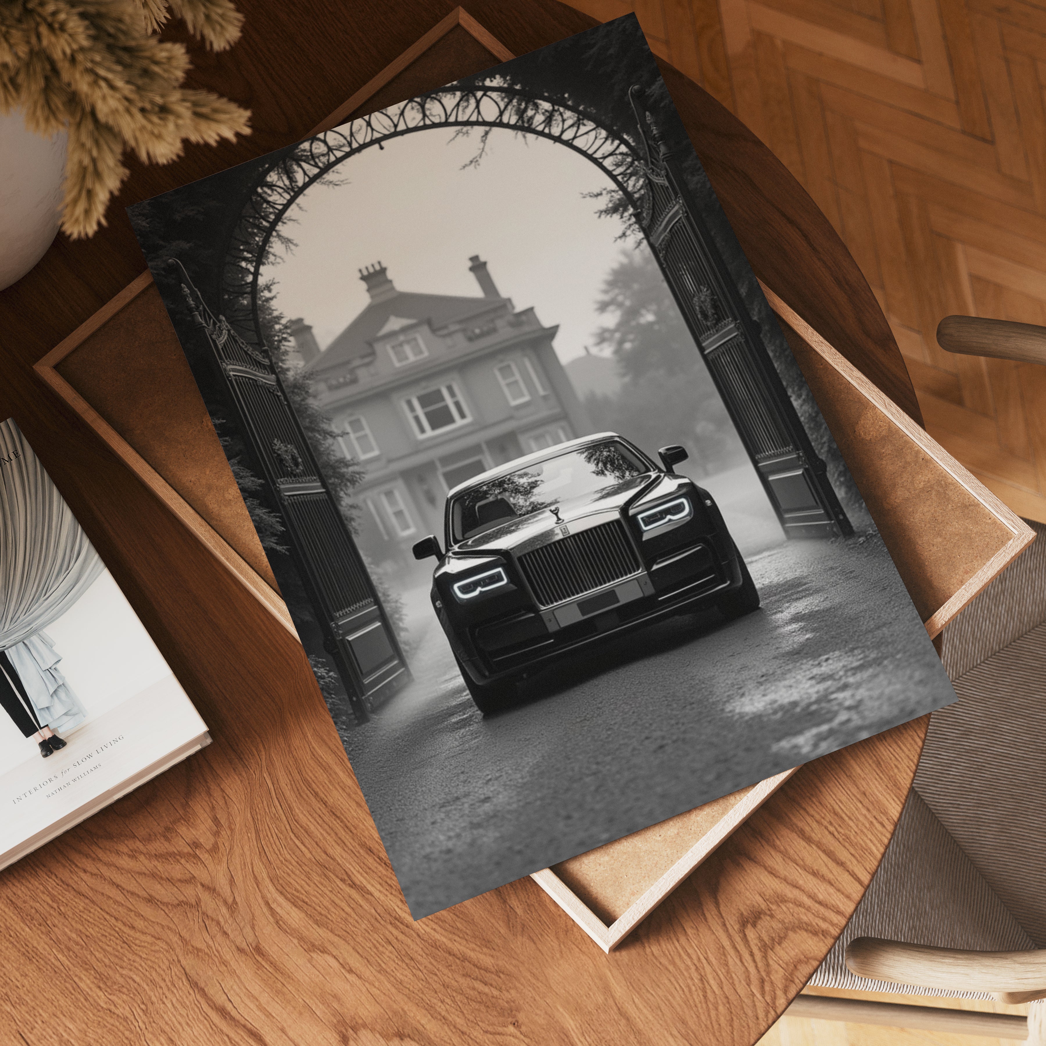 Vintage Rolls Royce No.2 Poster