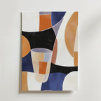 Abstract Shapes Poster – Upplev den tidlösa skönheten i vårt Abstract Shapes Poster , tryckt på FSC-certifierat