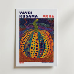 Yayoi Kusama Celestial Pumpkin Poster