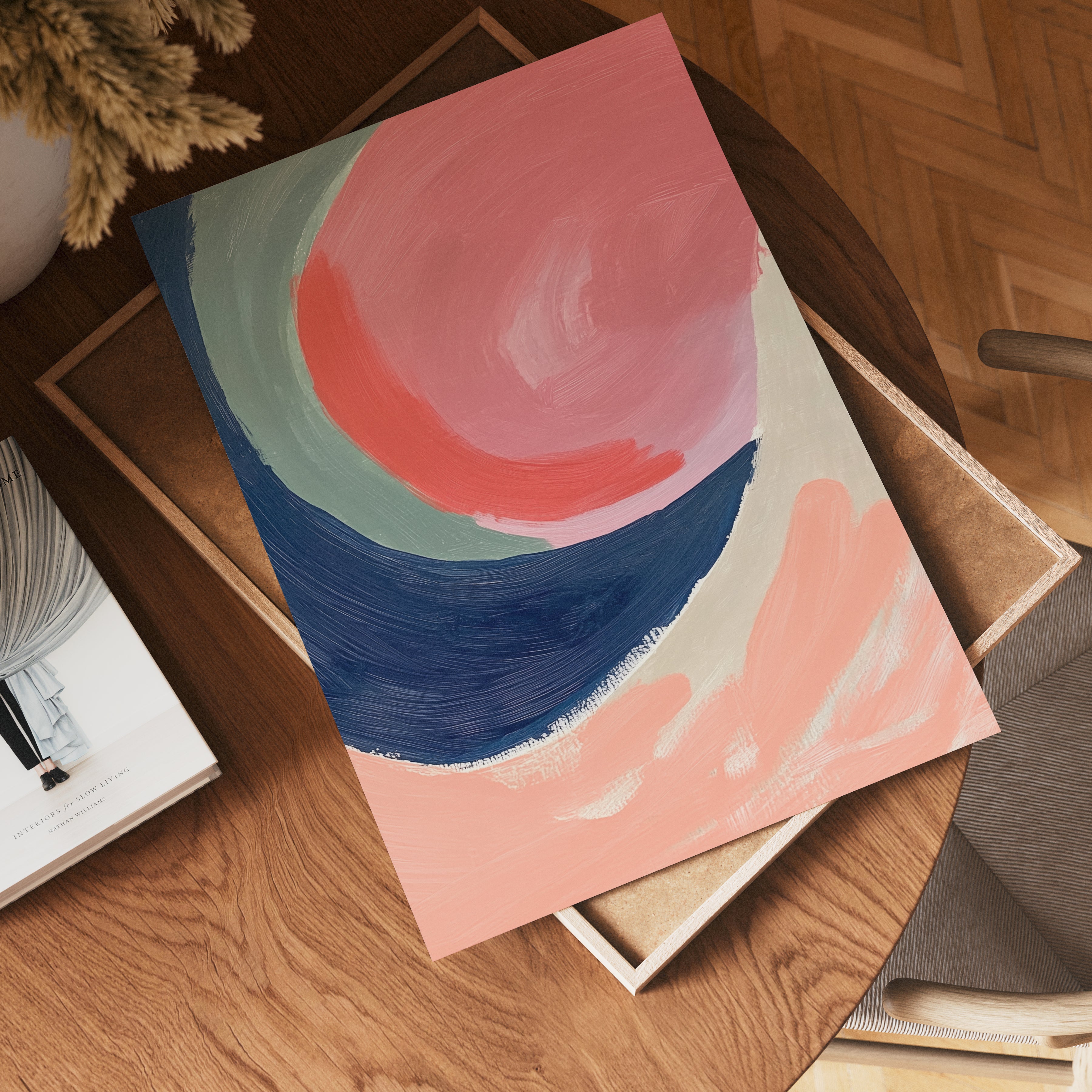 Abstract Whispers of the Horizon Poster – poster väggdekoration