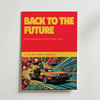 Back to the Future Poster – modern konst och stilren konsttryck för hemmet hos Bozetto