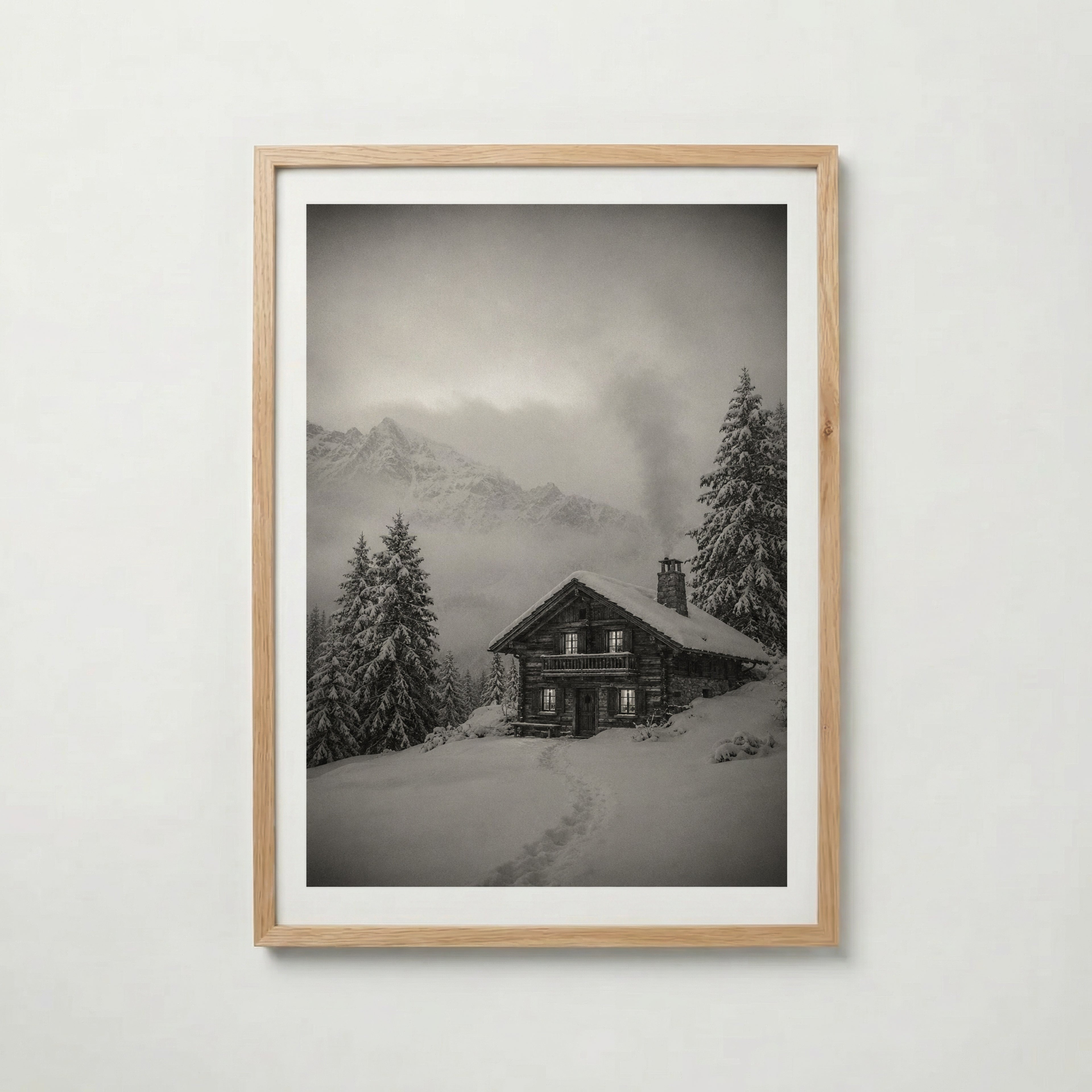 Cabin in the Storm Poster