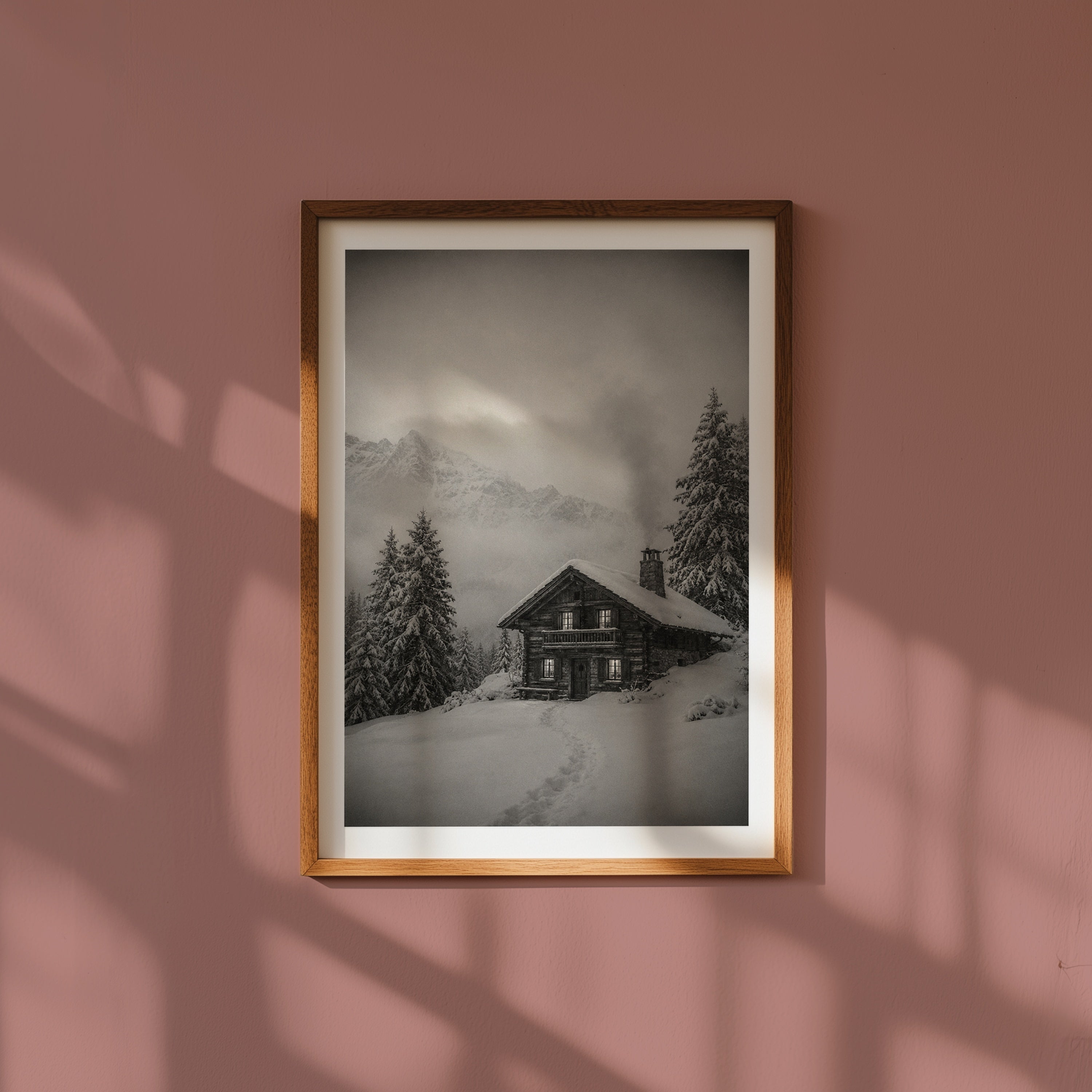 Cabin in the Storm Poster