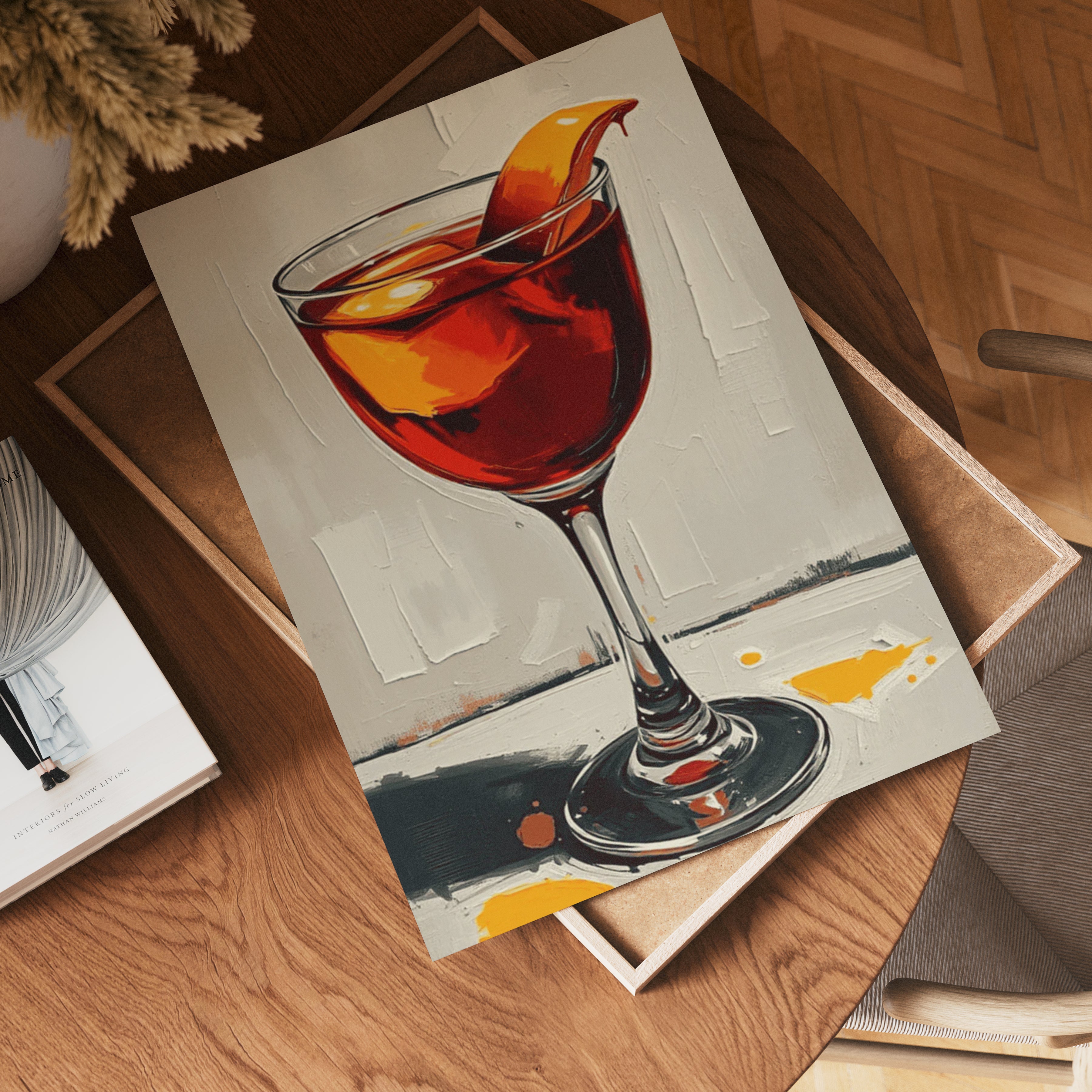 Classic Negroni Drink Poster