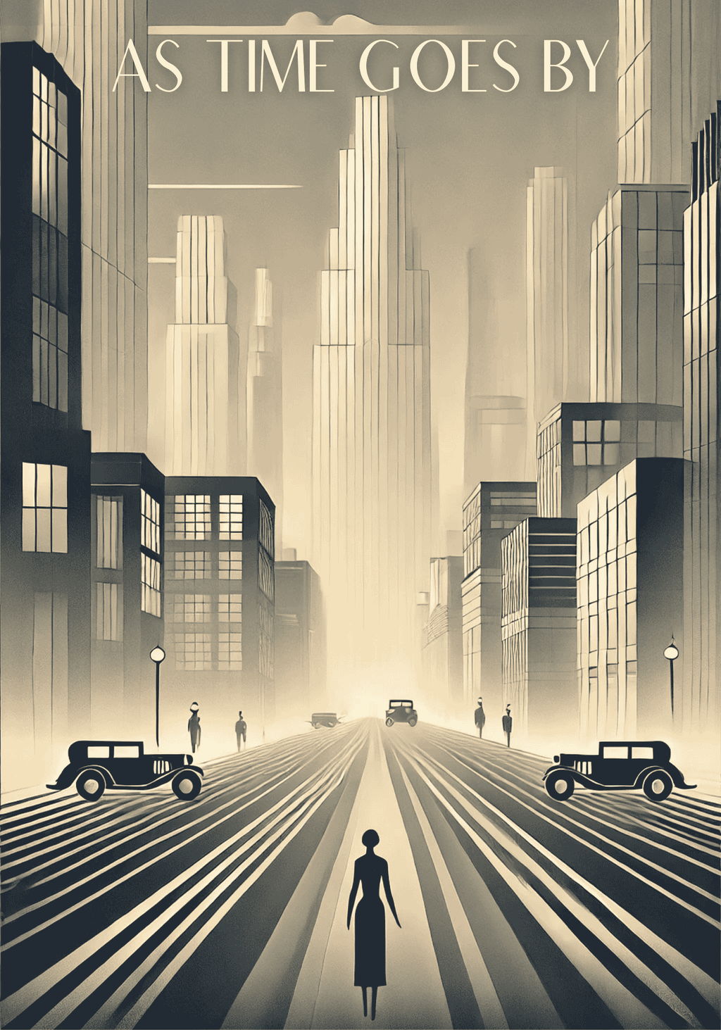 As Time Goes By No.2 Poster – poster väggdekoration