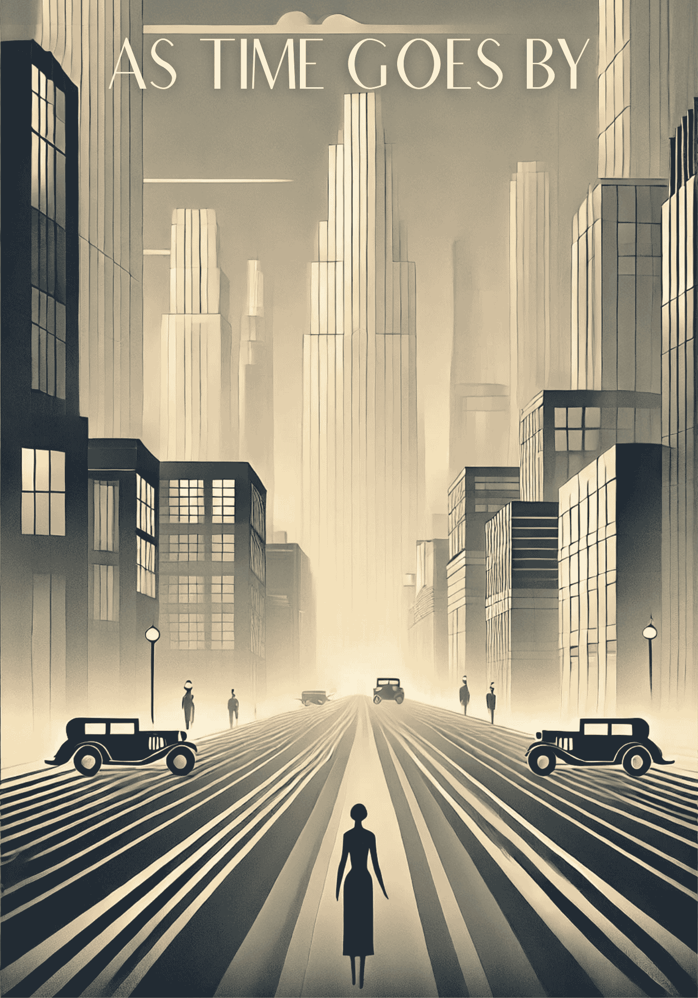 As Time Goes By No.2 Poster – poster väggdekoration