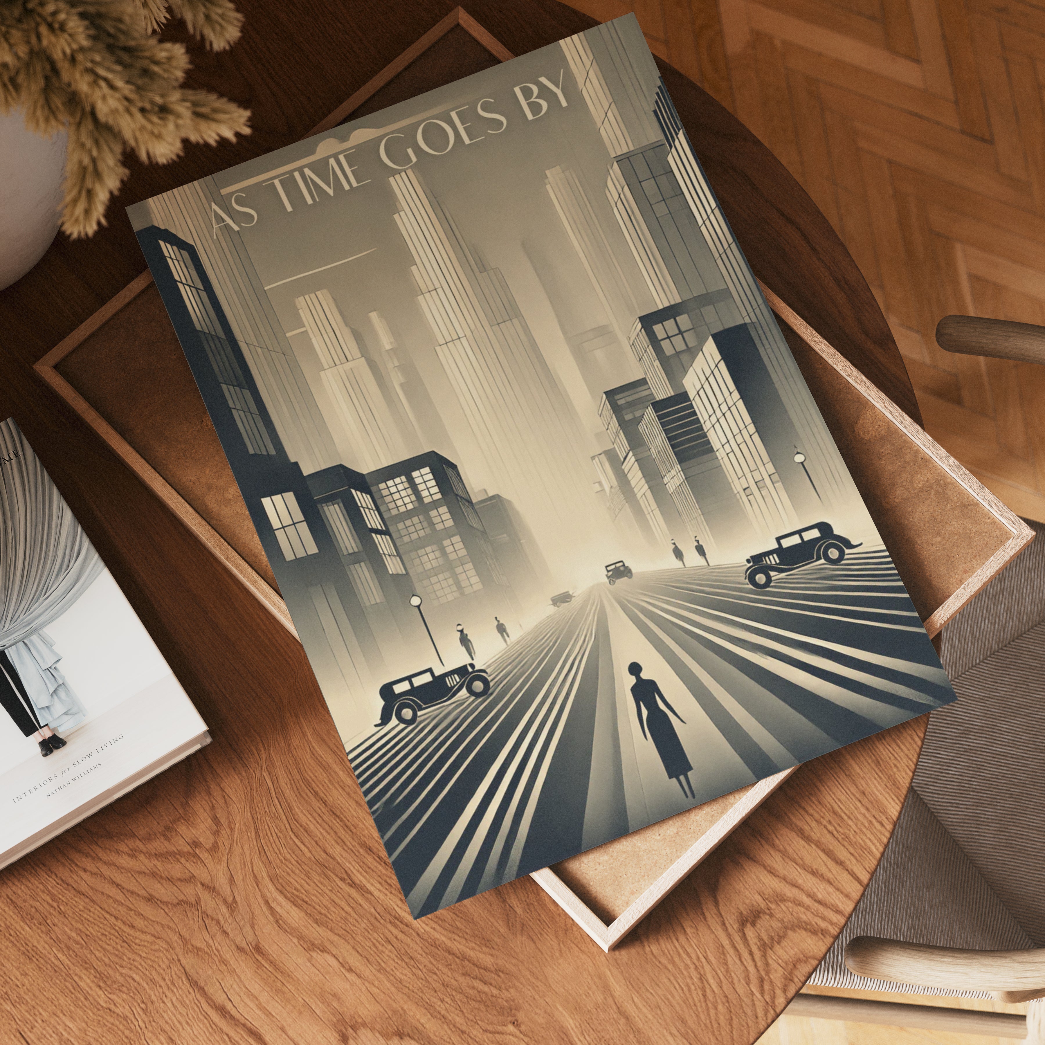 As Time Goes By No.2 Poster – poster väggdekoration