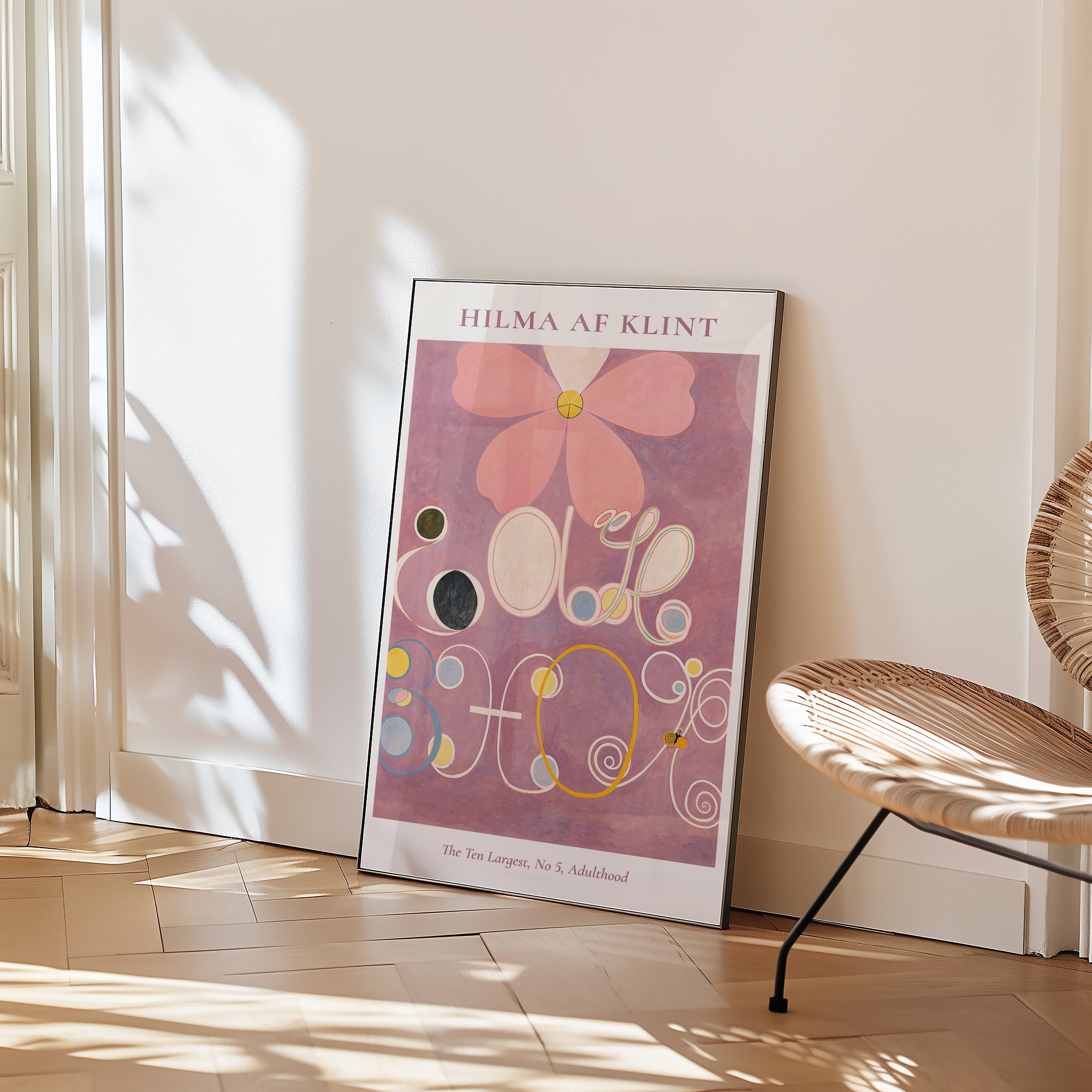 Hilma af Klint The Ten Largest No. 5 Adulthood Poster